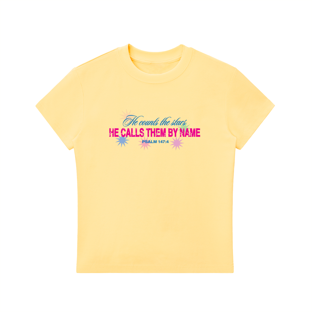 Stars women's baby tee
