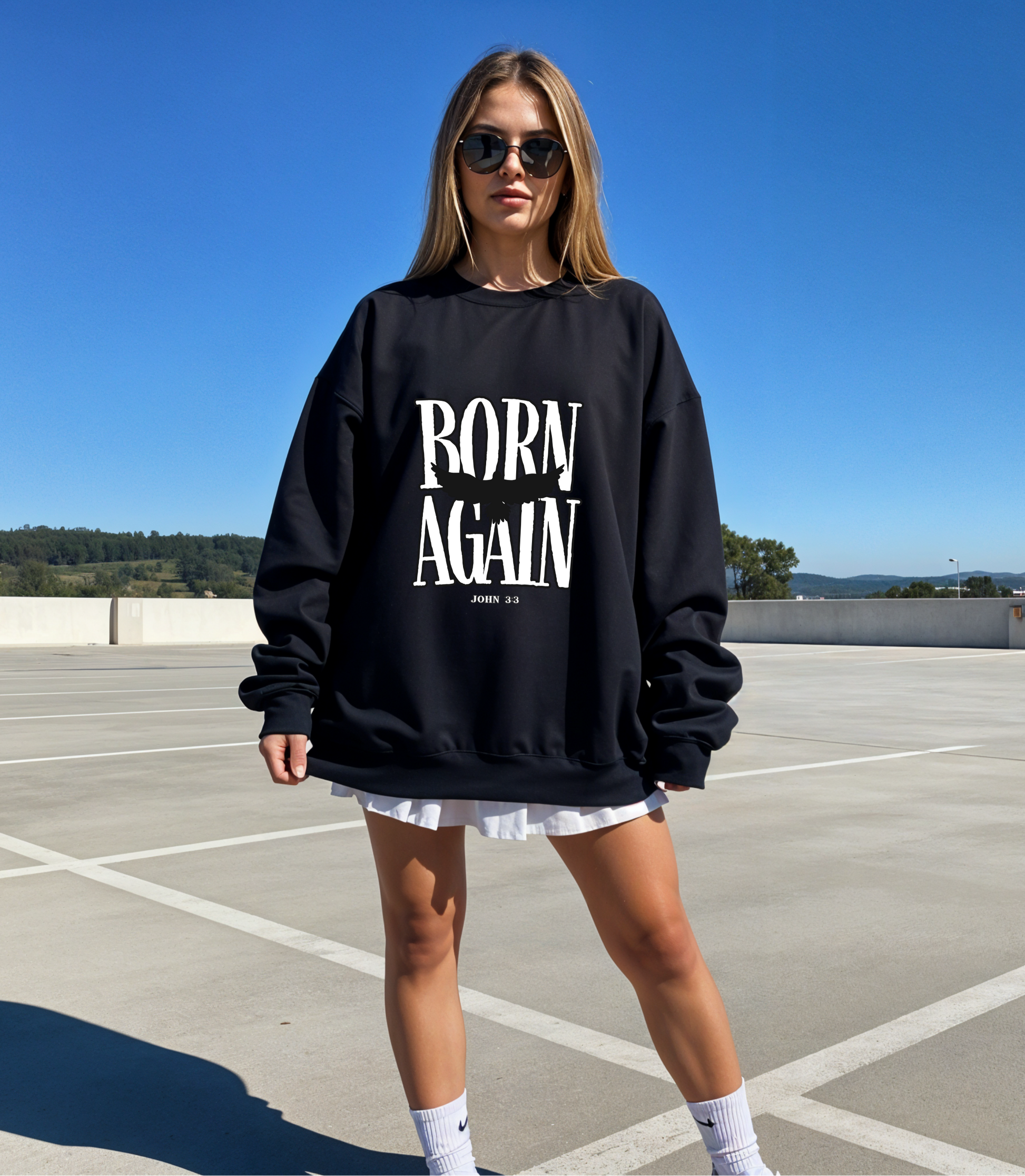 born again australian christian clothing jumper