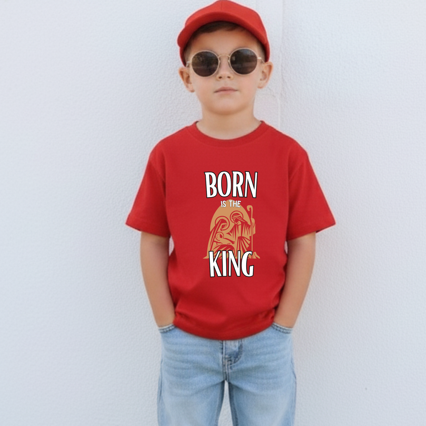 Born is the King Kid's T-shirt