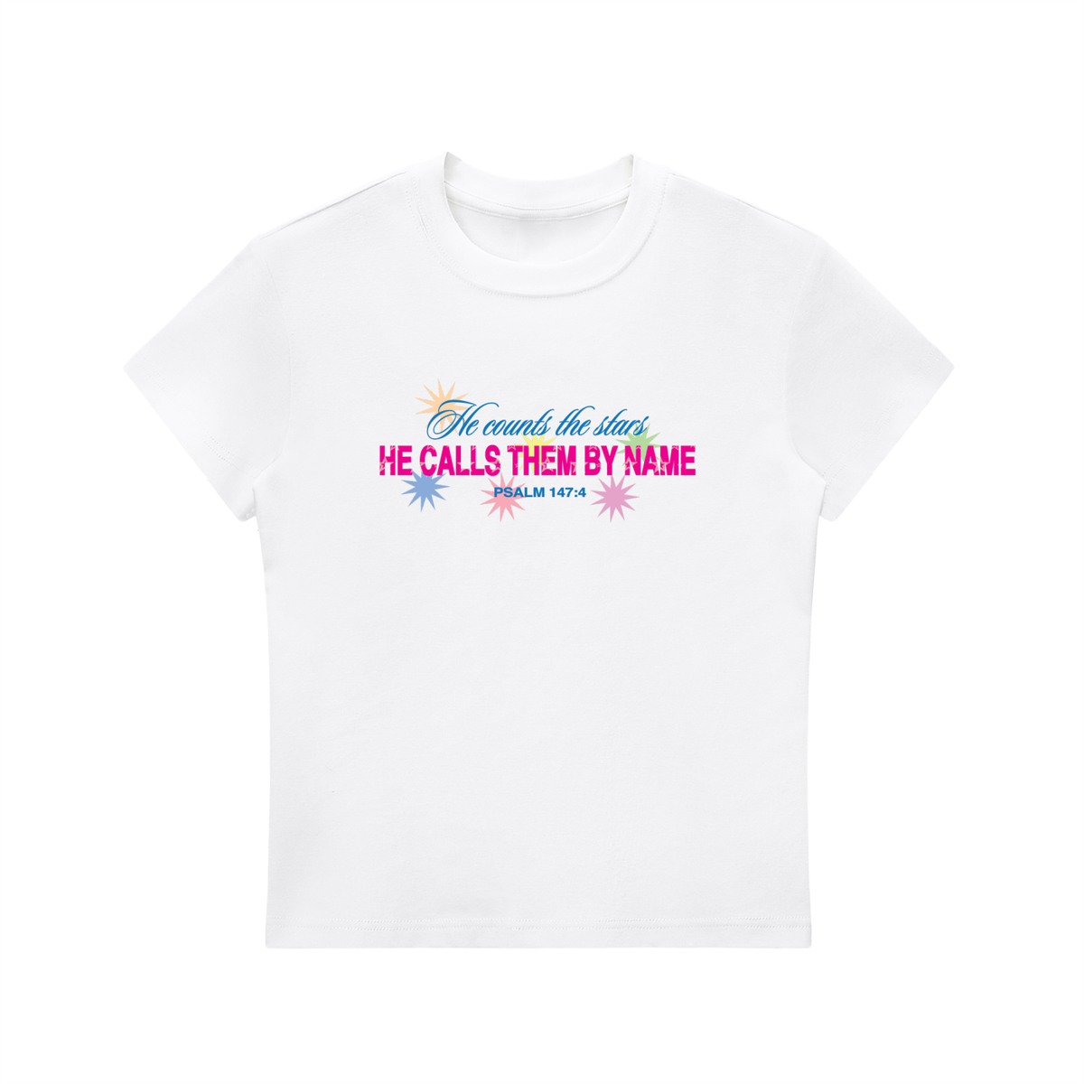 Stars women's baby tee