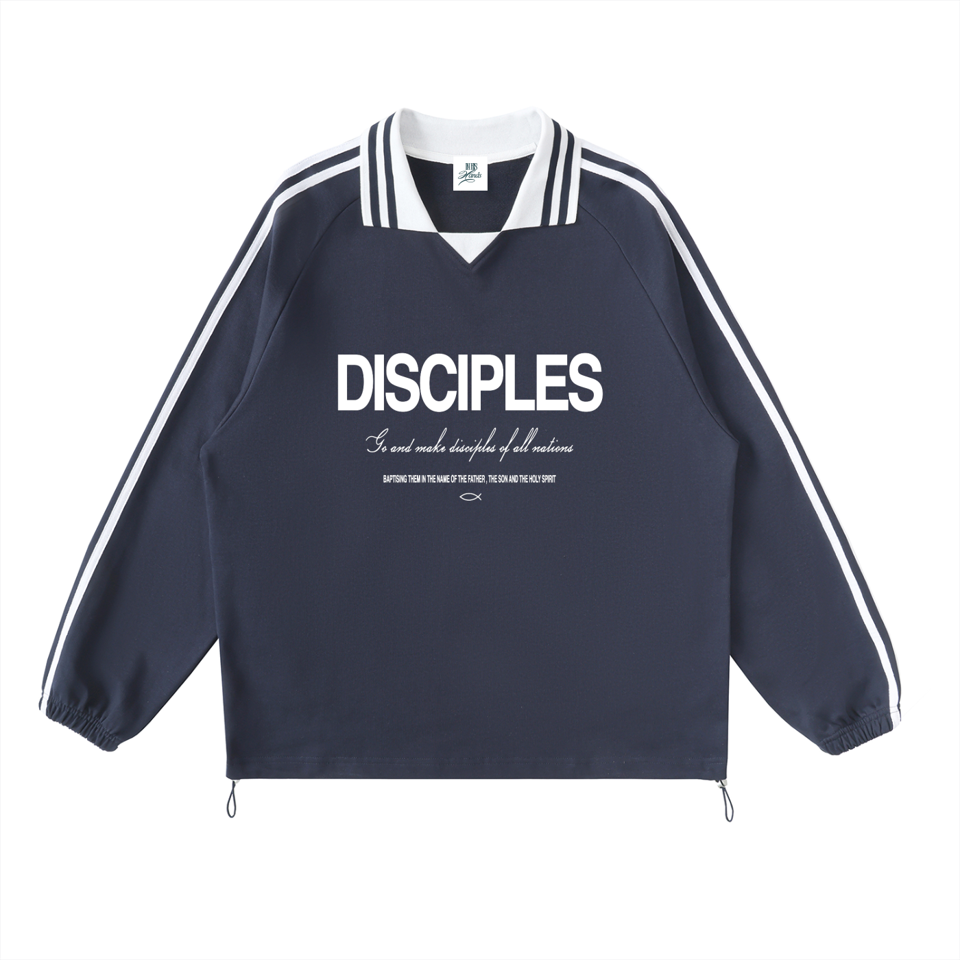 disciples_striped_sweater_oversized_Oversize_Hoodie_Faith-Based_Streetwear_In_His_Hands_Clothing_Co_australian_christian_clothing_bible_verse_bible_verse