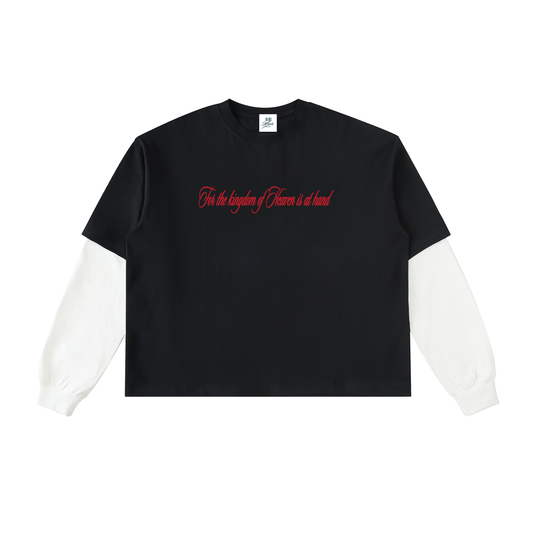 Repent Layered Cotton T-Shirt