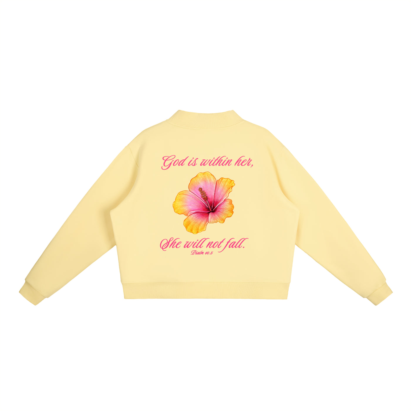 God is Within Her Mock-Neck Sweater