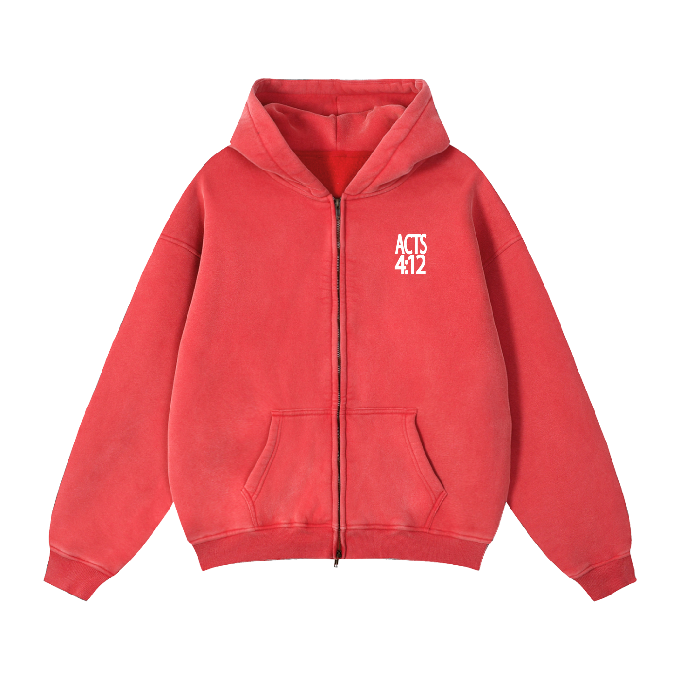 Jesus Saves Boxy Zip Hoodie