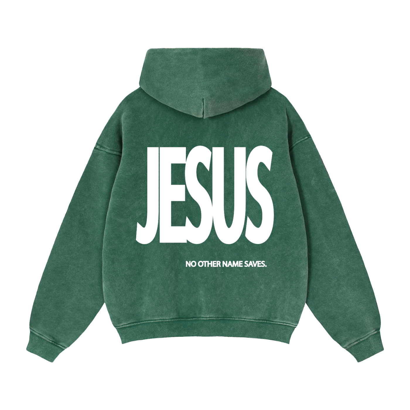 Jesus Saves Boxy Zip Hoodie