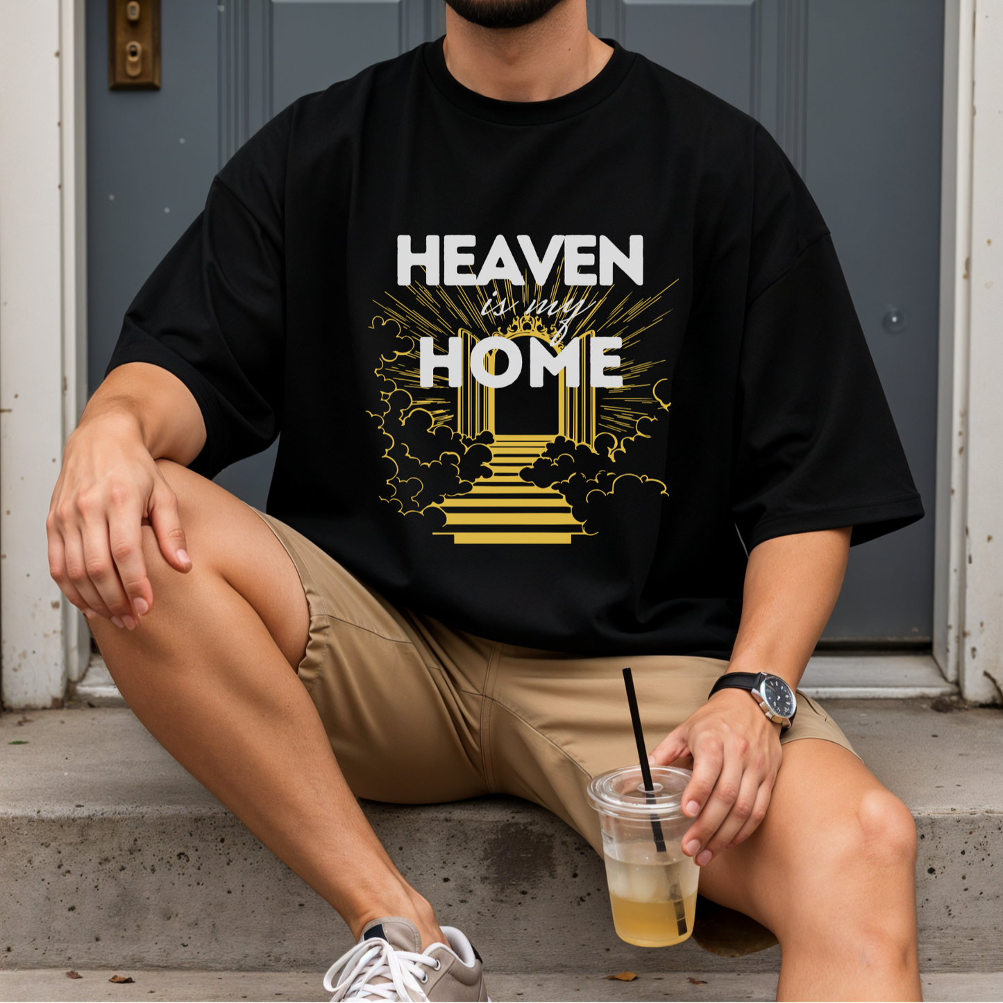 heaven is my home australian christian clothing bible verse shirt 