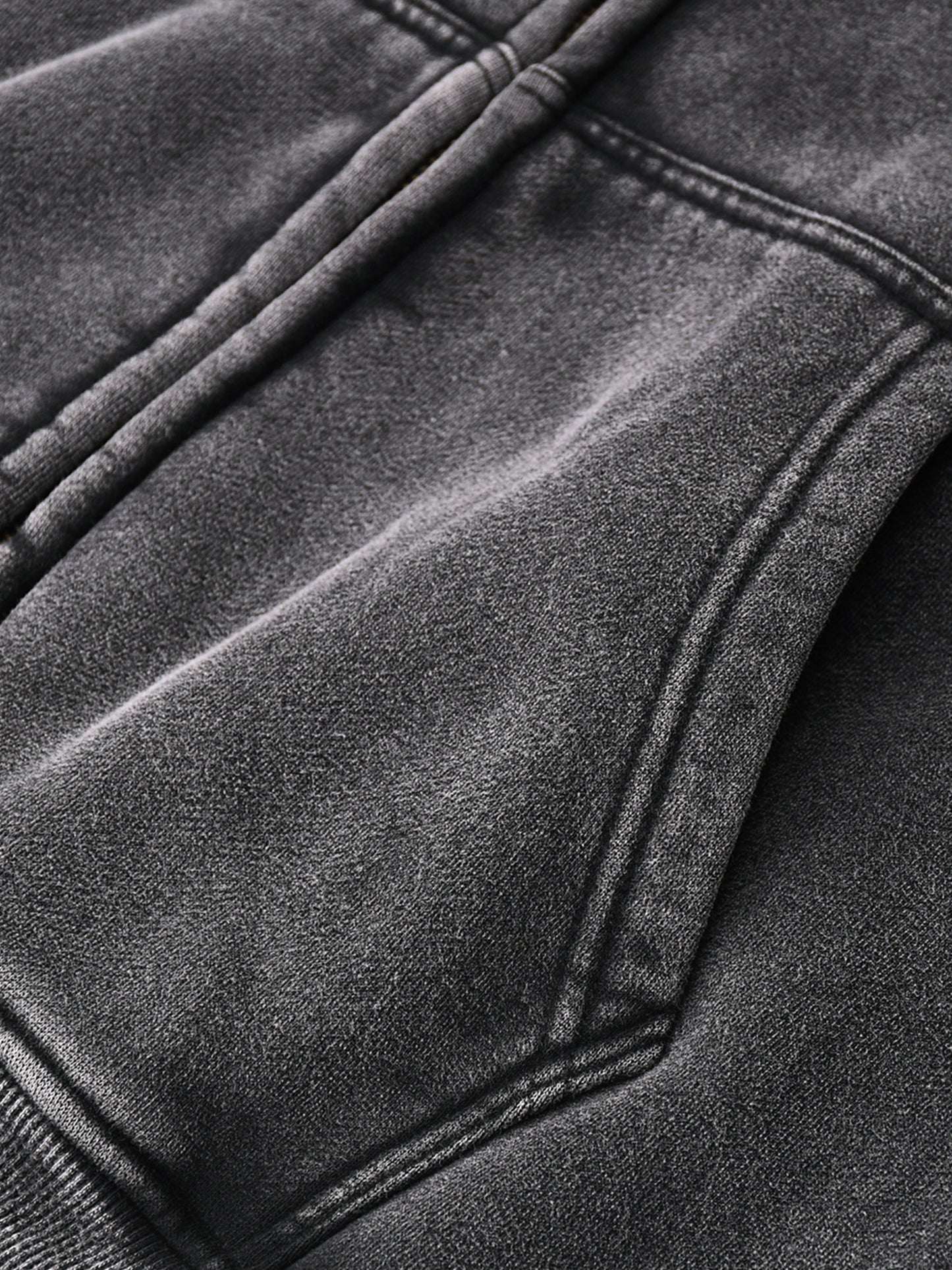 Heaven Is My Home Zip-Through Boxy Fleece Hoodie