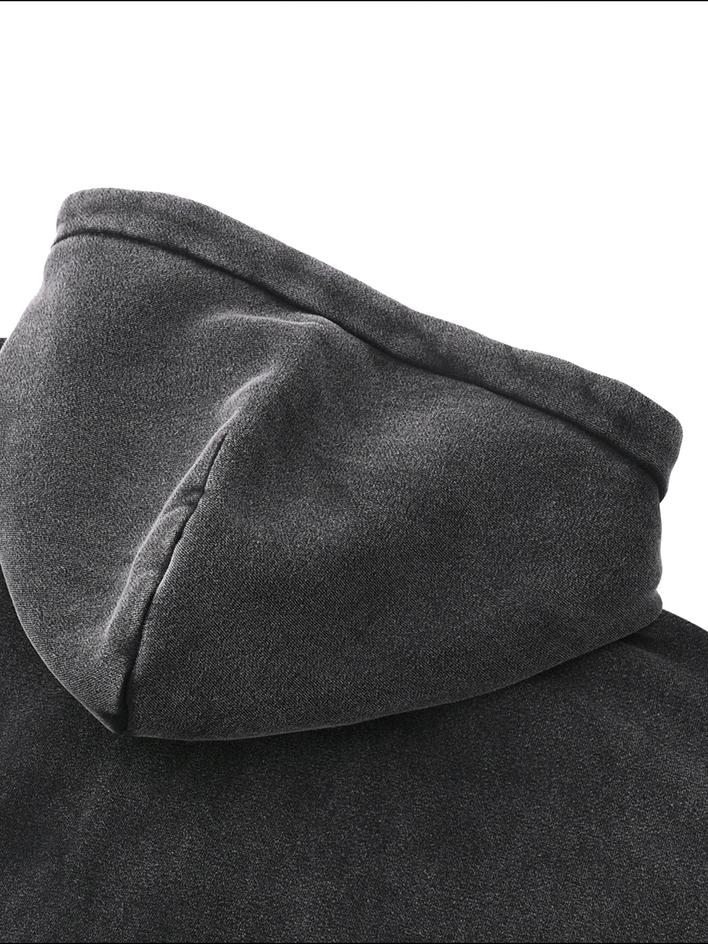 Heaven Is My Home Zip-Through Boxy Fleece Hoodie
