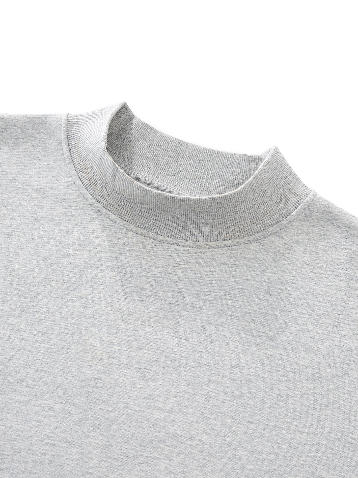 Esther Mock-Neck Crew Sweatshirt