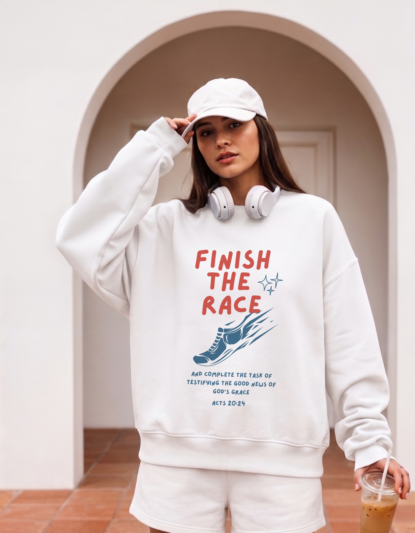 Finish The Race Sweater