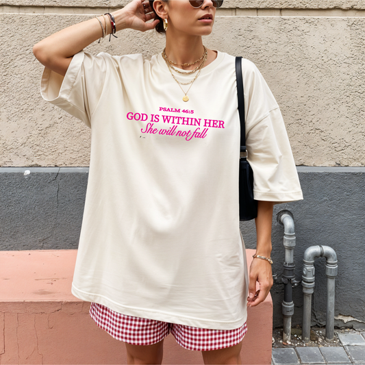 psalm bible verse pink flower shirt australian christian clothing