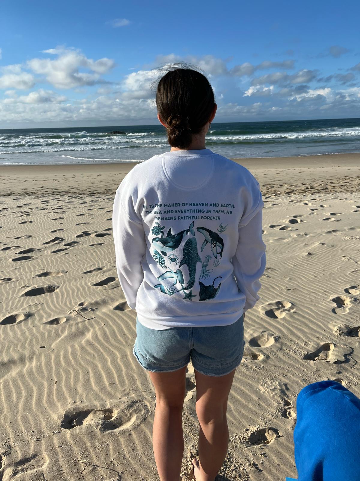 Maker of Heaven & Earth Sweater