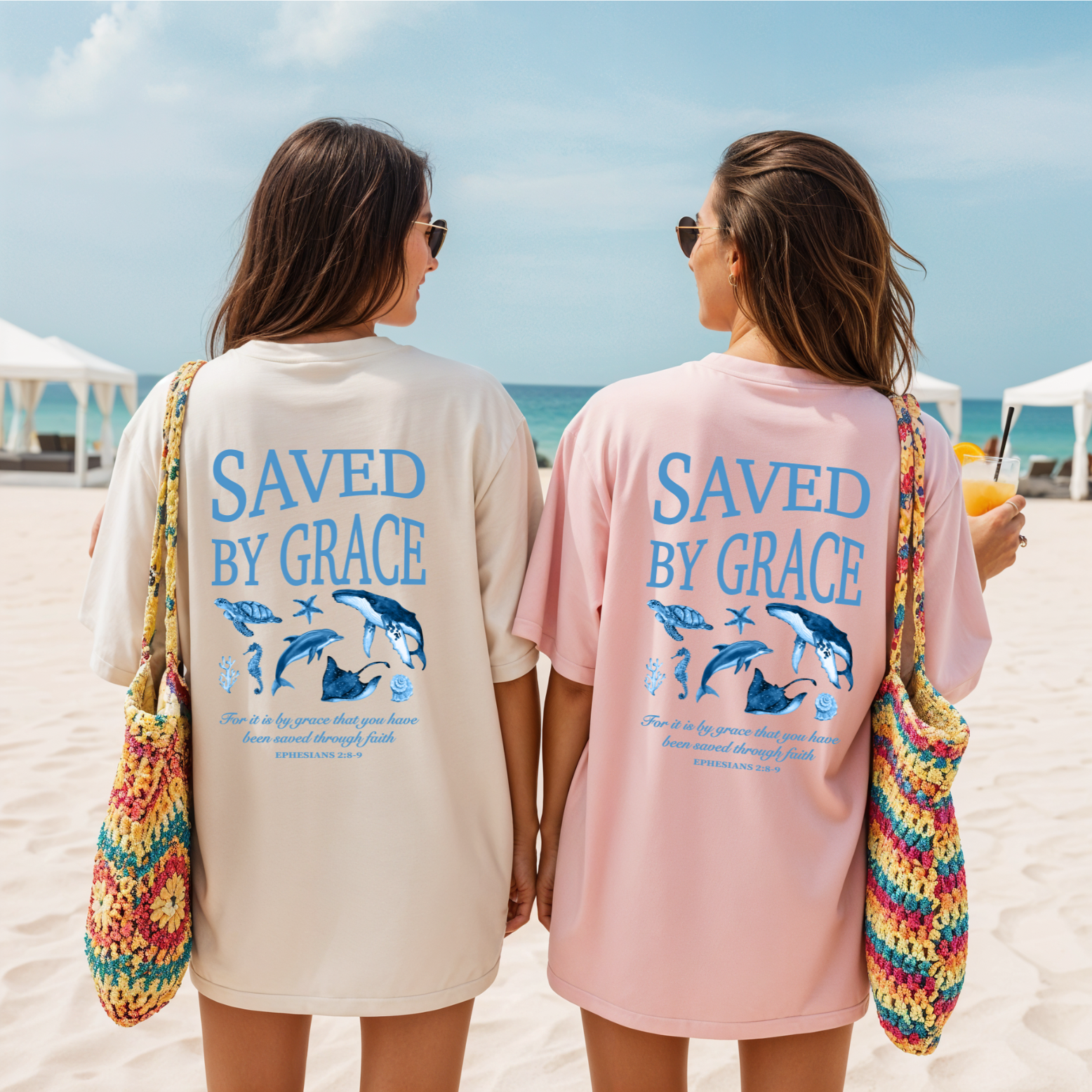 saved by grace bible verse ocean animals australian christian clothing